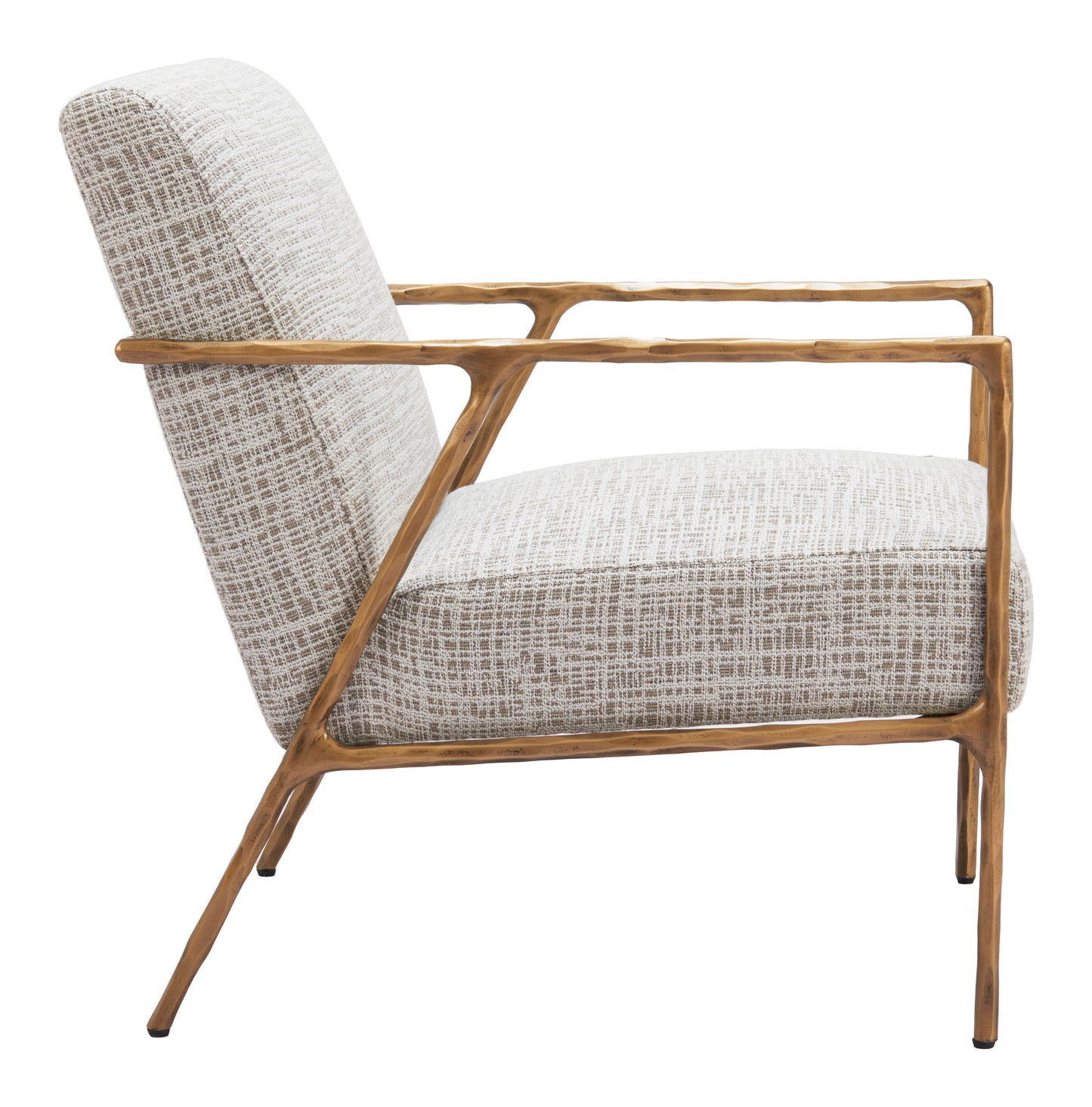Fauteuil d'appoint Norrebro beige givré