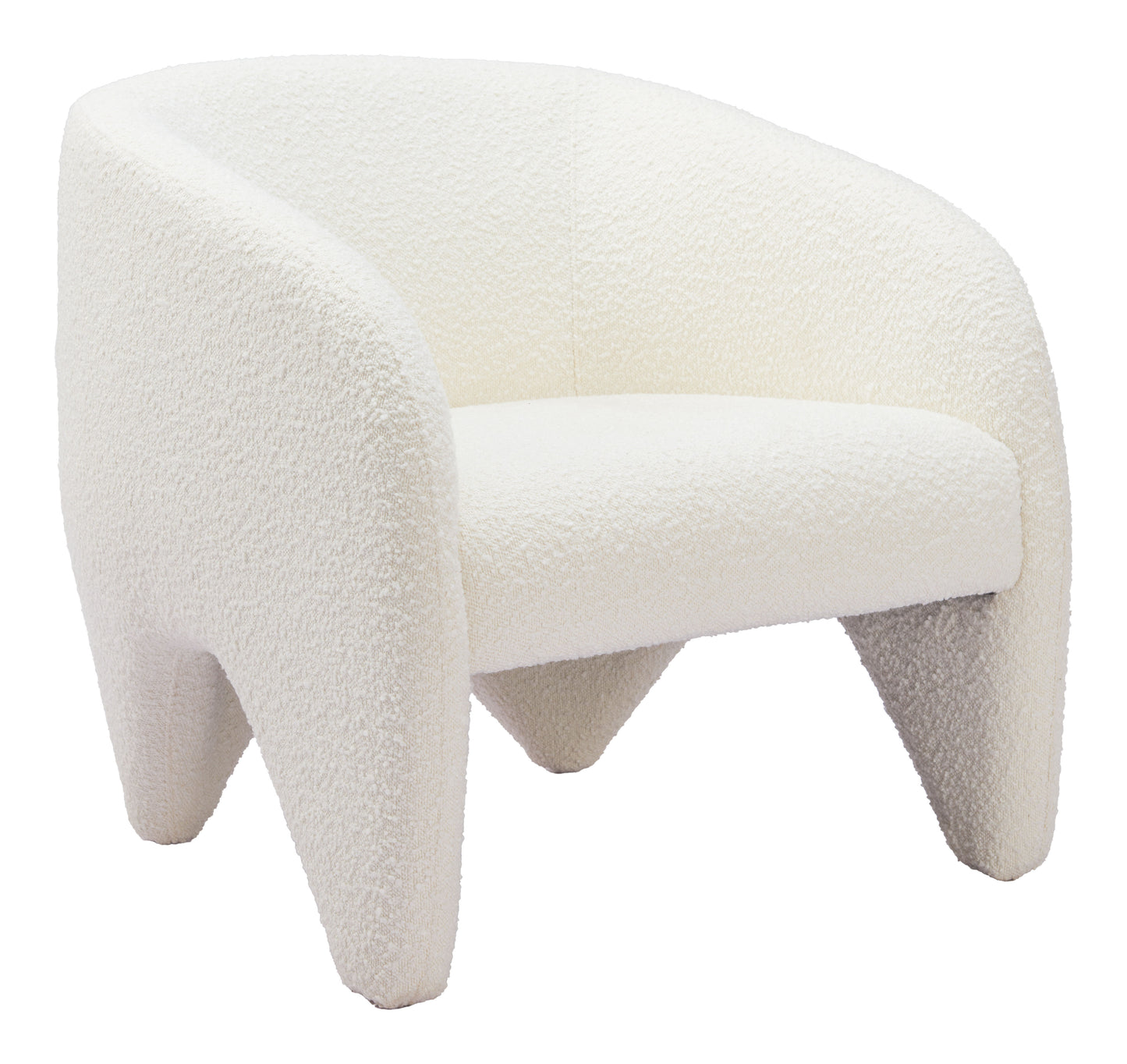 Accent Chair White - Modern & Ergonomic Seating for Home & Office