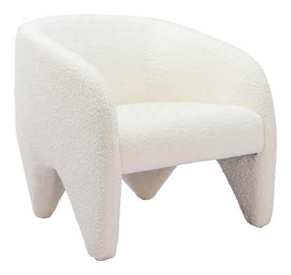 Accent Chair White - Modern & Ergonomic Seating for Home & Office