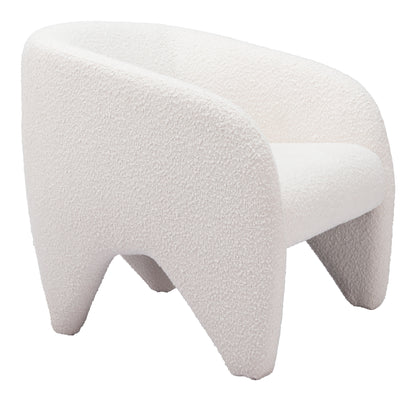Accent Chair White - Modern & Ergonomic Seating for Home & Office