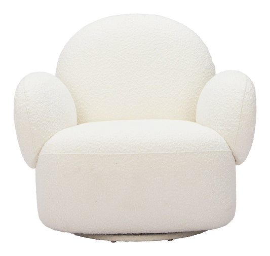 Swivel Chair White - Modern & Ergonomic Seating for Home & Office