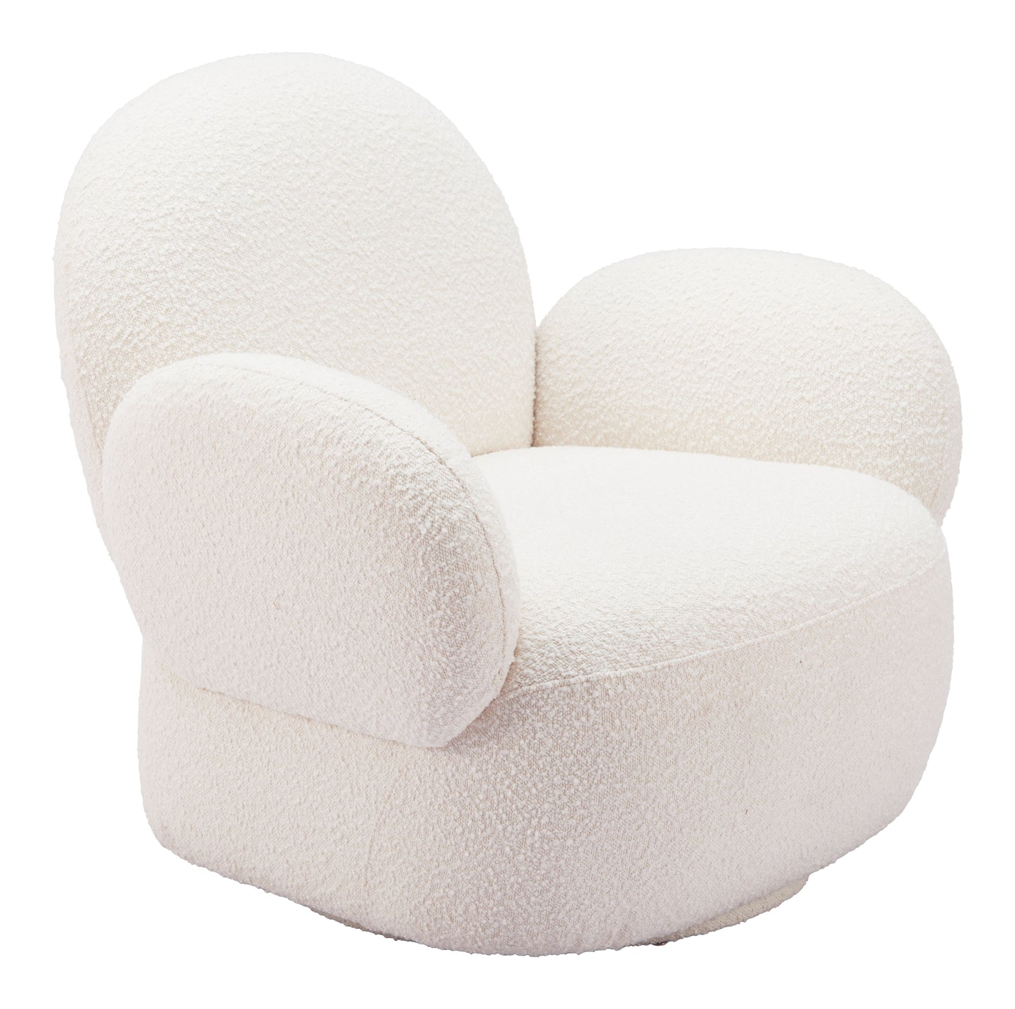 Swivel Chair White - Modern & Ergonomic Seating for Home & Office