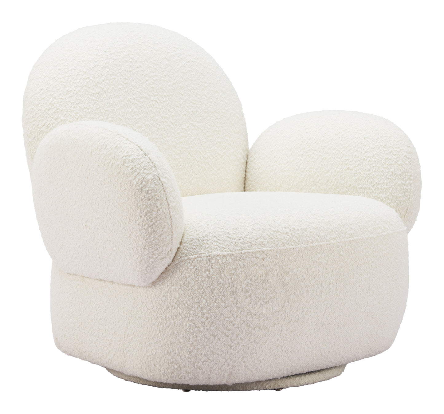 Swivel Chair White - Modern & Ergonomic Seating for Home & Office