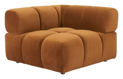 Corner Chair Brown - Modern & Ergonomic Seating for Home & Office