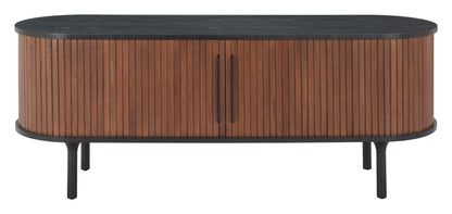 Entertainment Stand Black & Walnut - Premium Quality & Stylish Design for Your Home