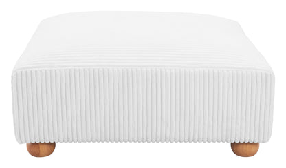 Tayte Ottoman Blanc