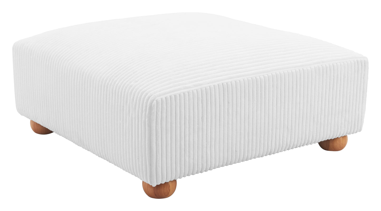 Tayte Ottoman Blanc