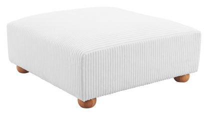 Tayte Ottoman Blanc