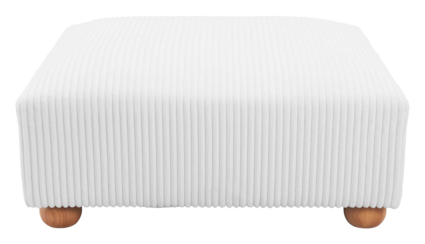 Tayte Ottoman Blanc