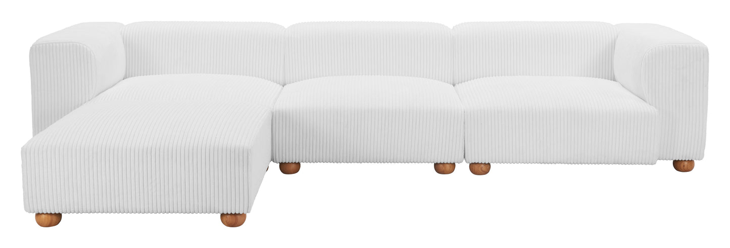 Tayte Ottoman Blanc