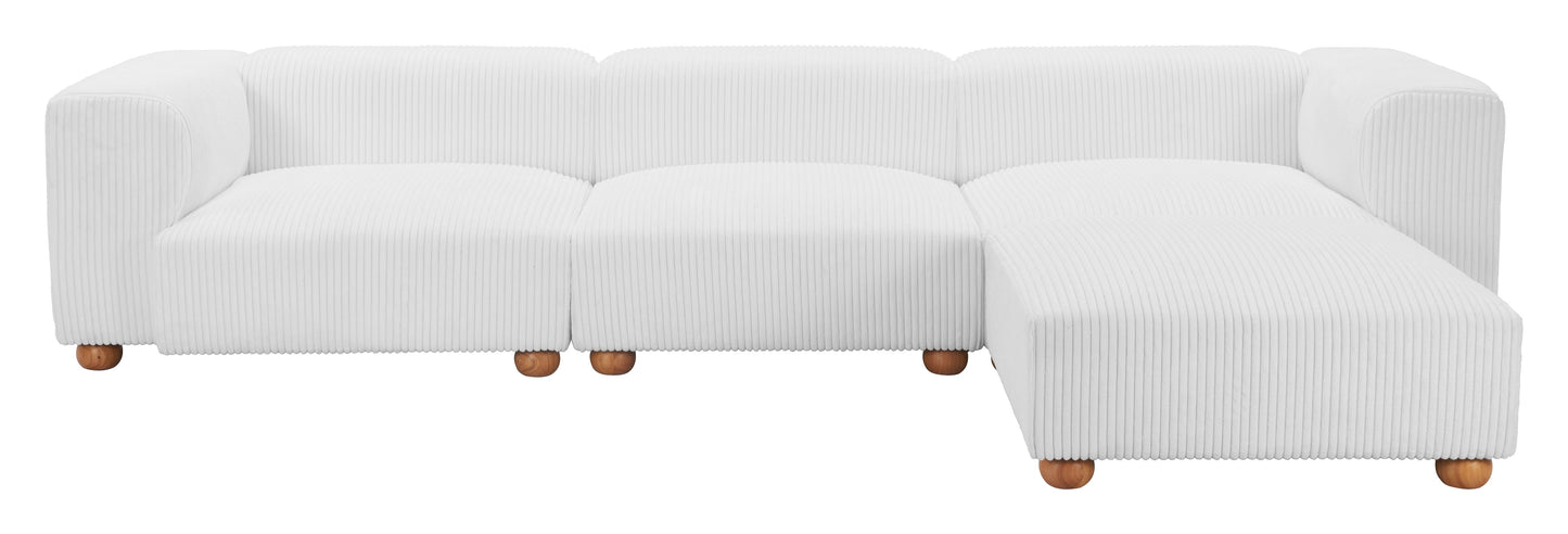 Tayte Ottoman Blanc