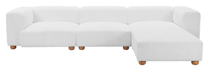 Tayte Ottoman Blanc