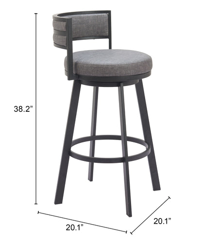 Swivel Barstool Gray - Premium Quality & Stylish Design for Your Home