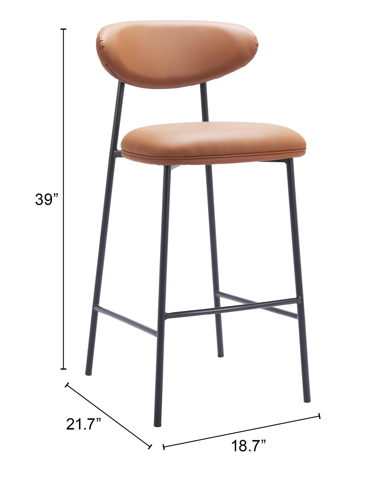 Barstool (Set of 2) Brown - Premium Quality & Stylish Design for Your Home