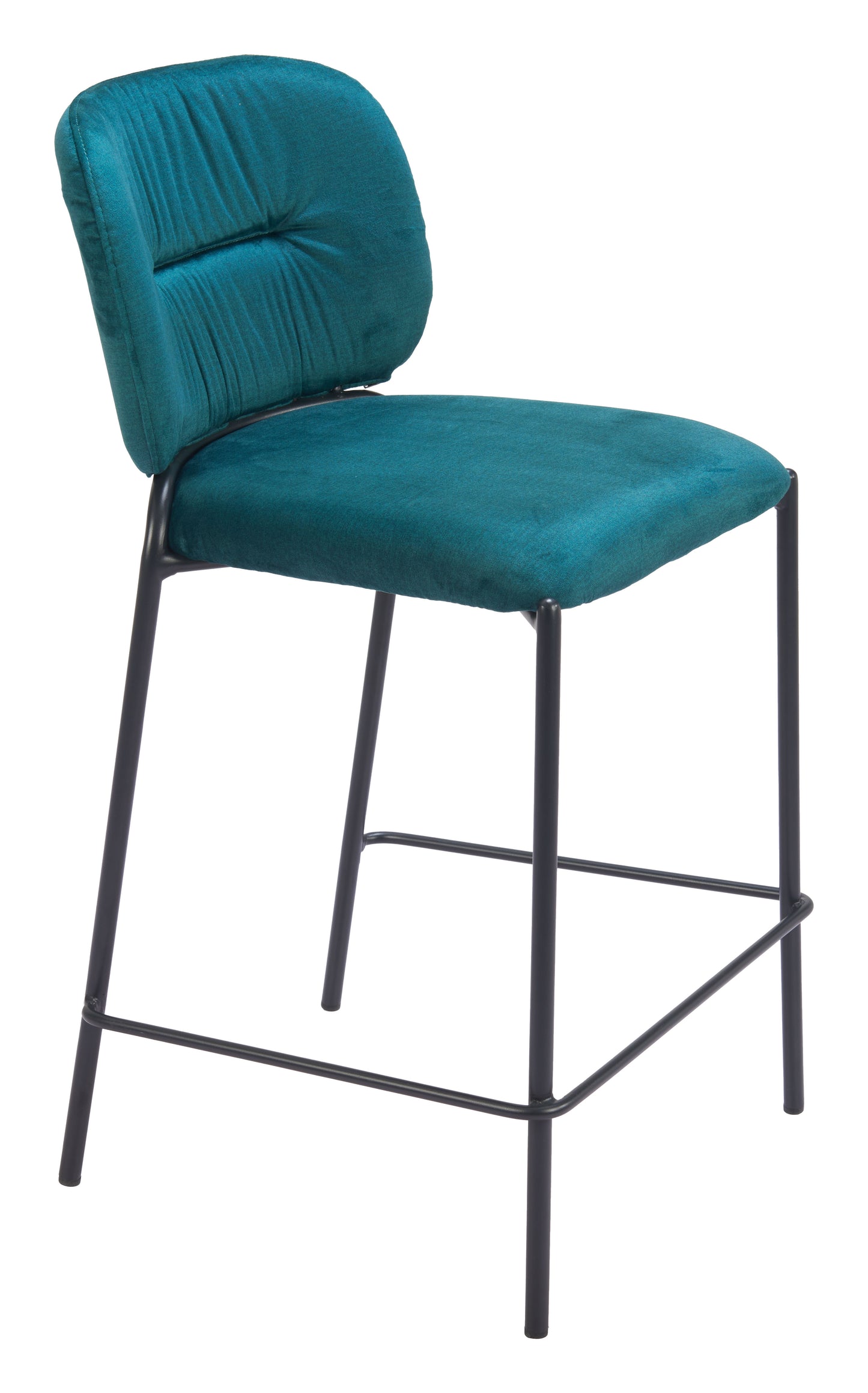 Tabouret de comptoir Plat (lot de 2) Vert