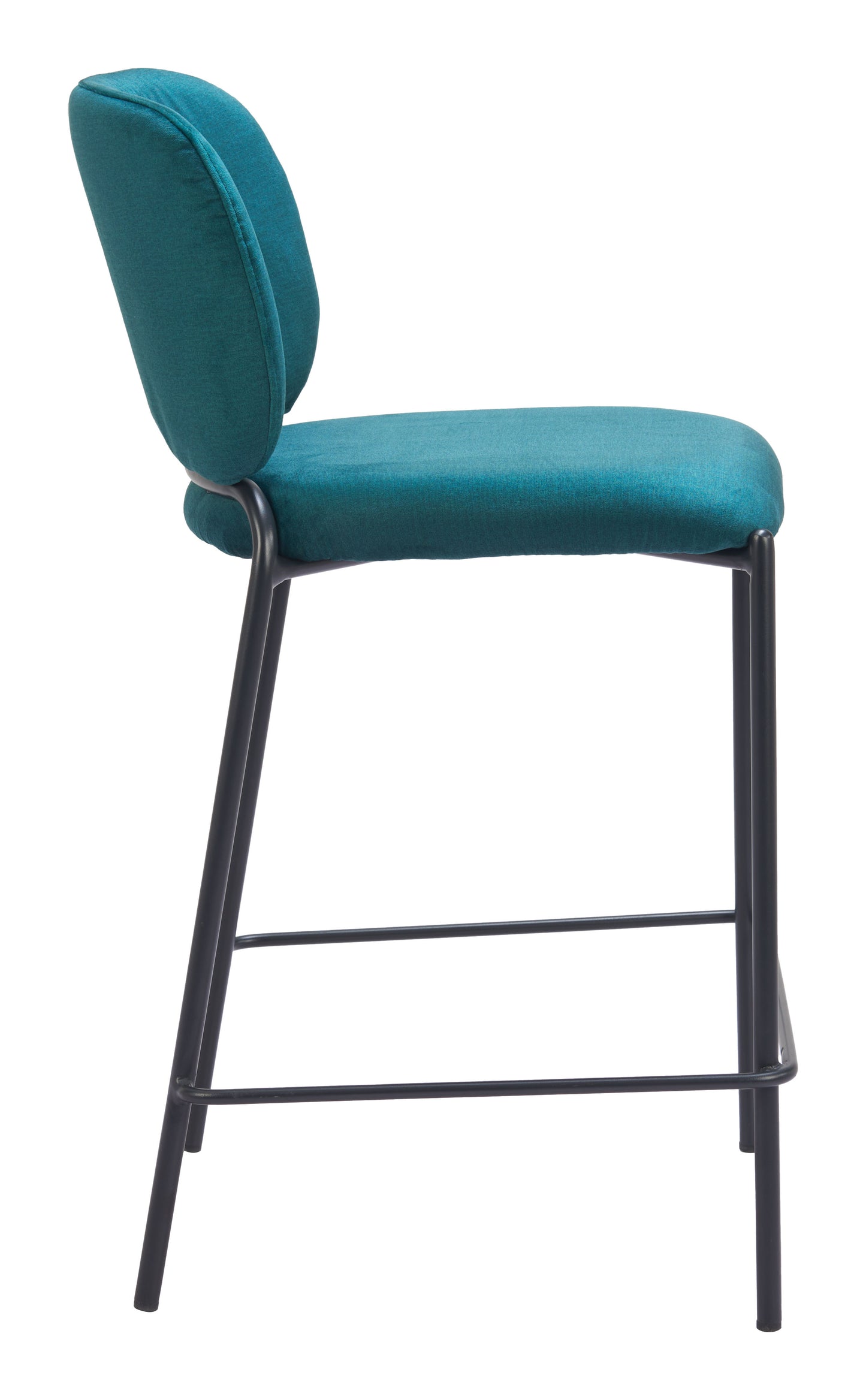 Tabouret de comptoir Plat (lot de 2) Vert