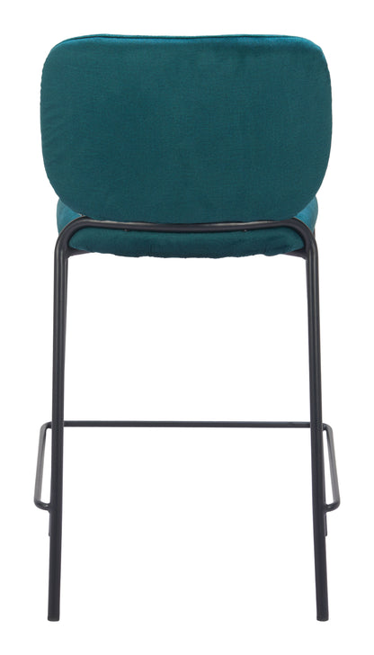 Tabouret de comptoir Plat (lot de 2) Vert