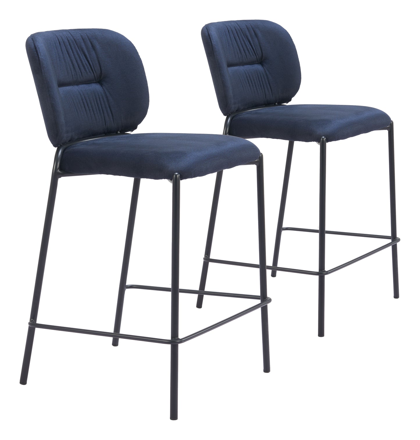 Counter Stool (Set of 2) Blue - Premium Quality & Stylish Design for Your Home