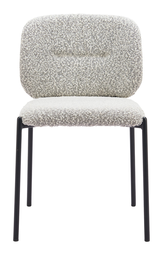 Dining Chair (Set of 2) Gray - Modern & Ergonomic Seating for Home & Office