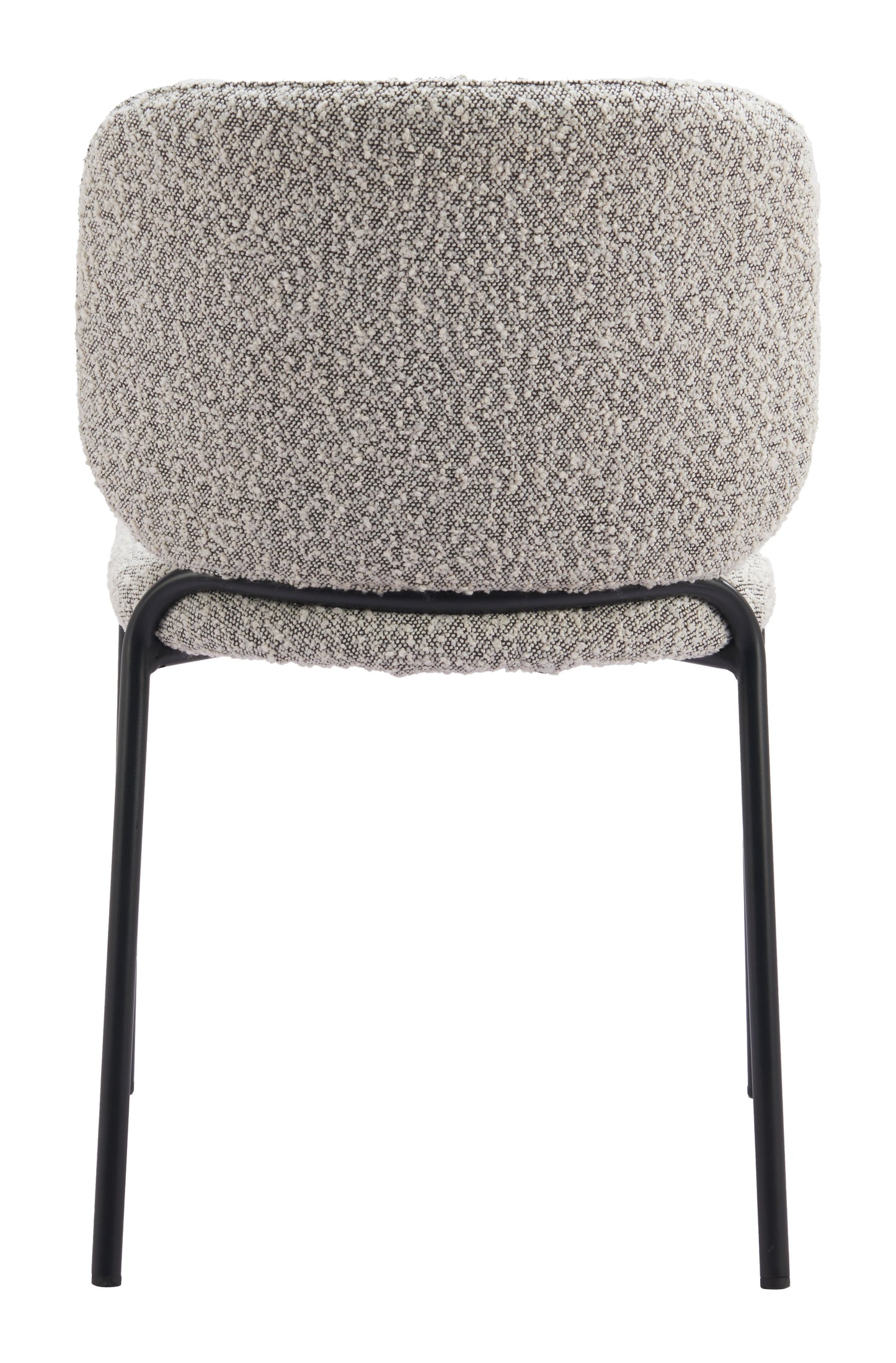 Chaise de salle à manger Plat (lot de 2) Gris