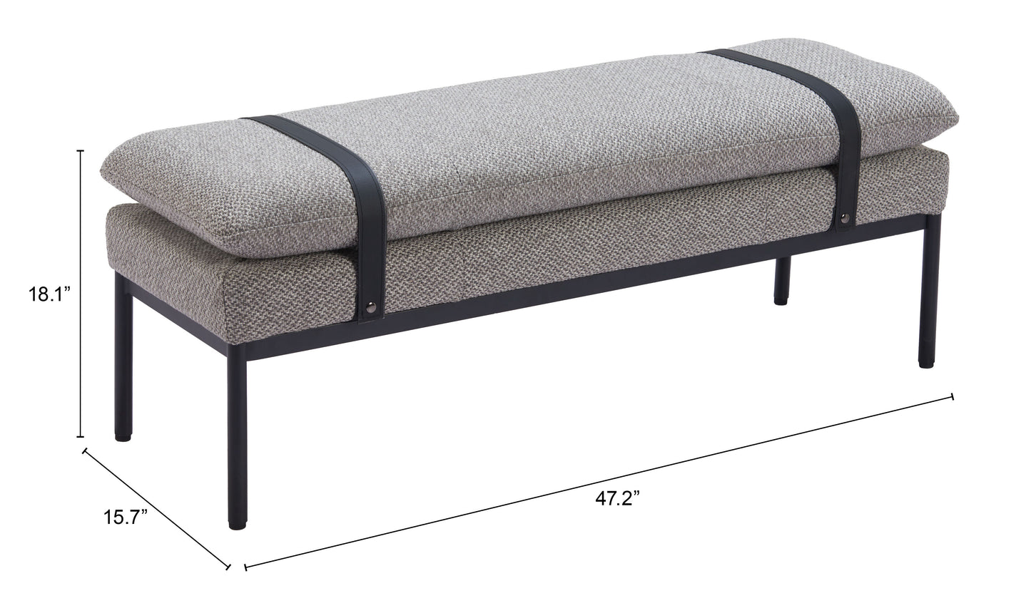 Banc Padd Gris