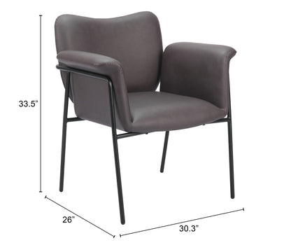 Fauteuil d'appoint Heritage marron