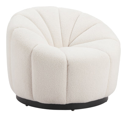 Accent Chair Cream - Modern & Ergonomic Seating for Home & Office