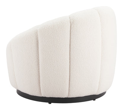 Accent Chair Cream - Modern & Ergonomic Seating for Home & Office