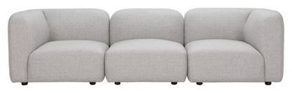 Corner Chair Gray - Modern & Ergonomic Seating for Home & Office