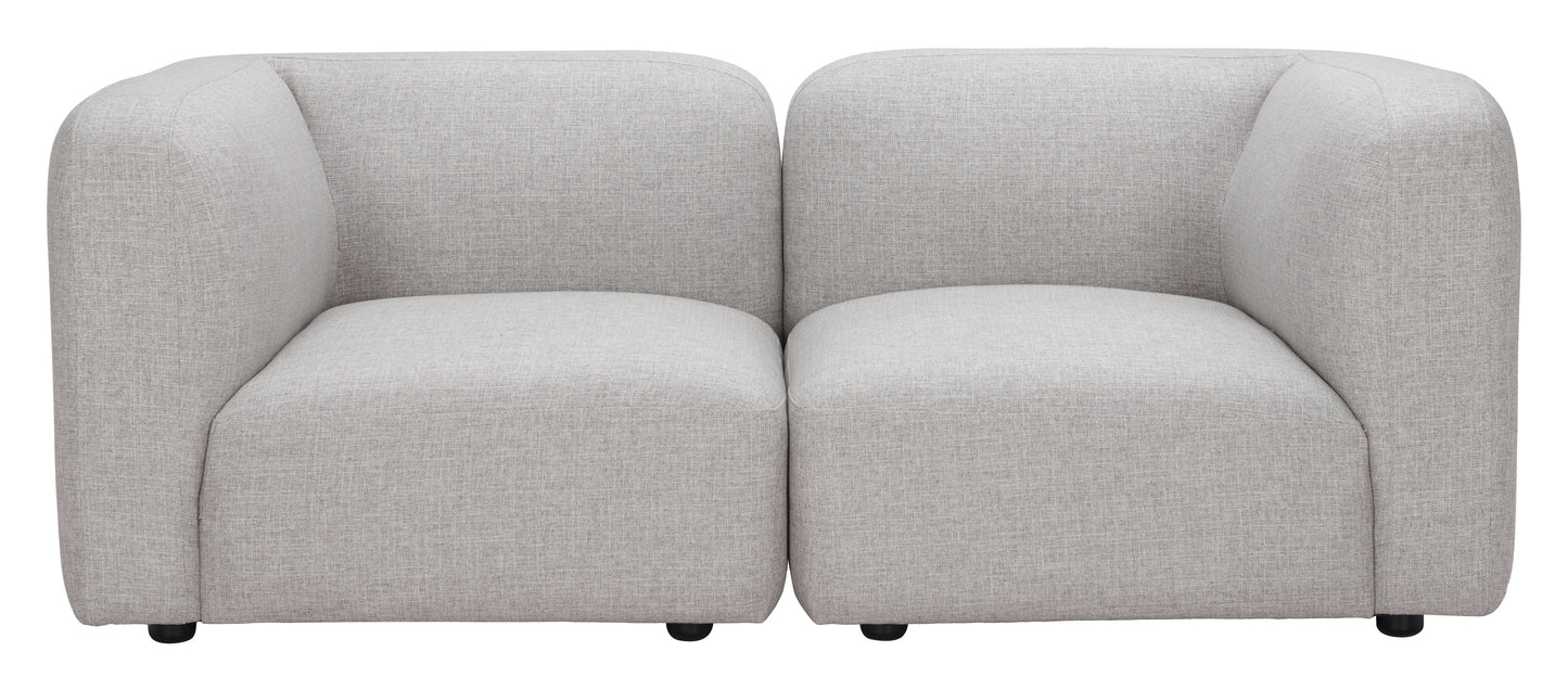 Corner Chair Gray - Modern & Ergonomic Seating for Home & Office