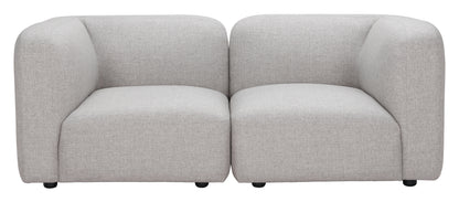 Corner Chair Gray - Modern & Ergonomic Seating for Home & Office