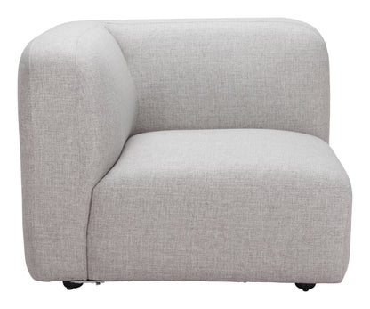 Corner Chair Gray - Modern & Ergonomic Seating for Home & Office