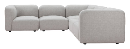 Corner Chair Gray - Modern & Ergonomic Seating for Home & Office