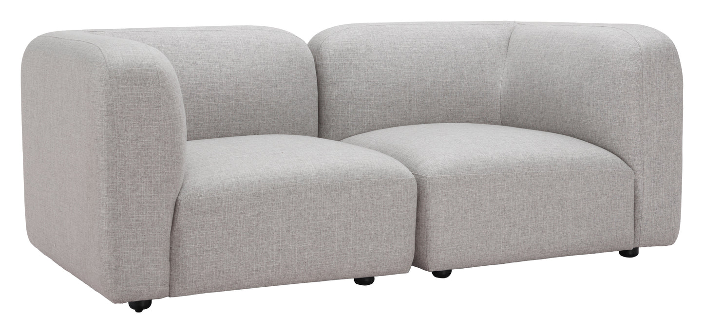 Corner Chair Gray - Modern & Ergonomic Seating for Home & Office