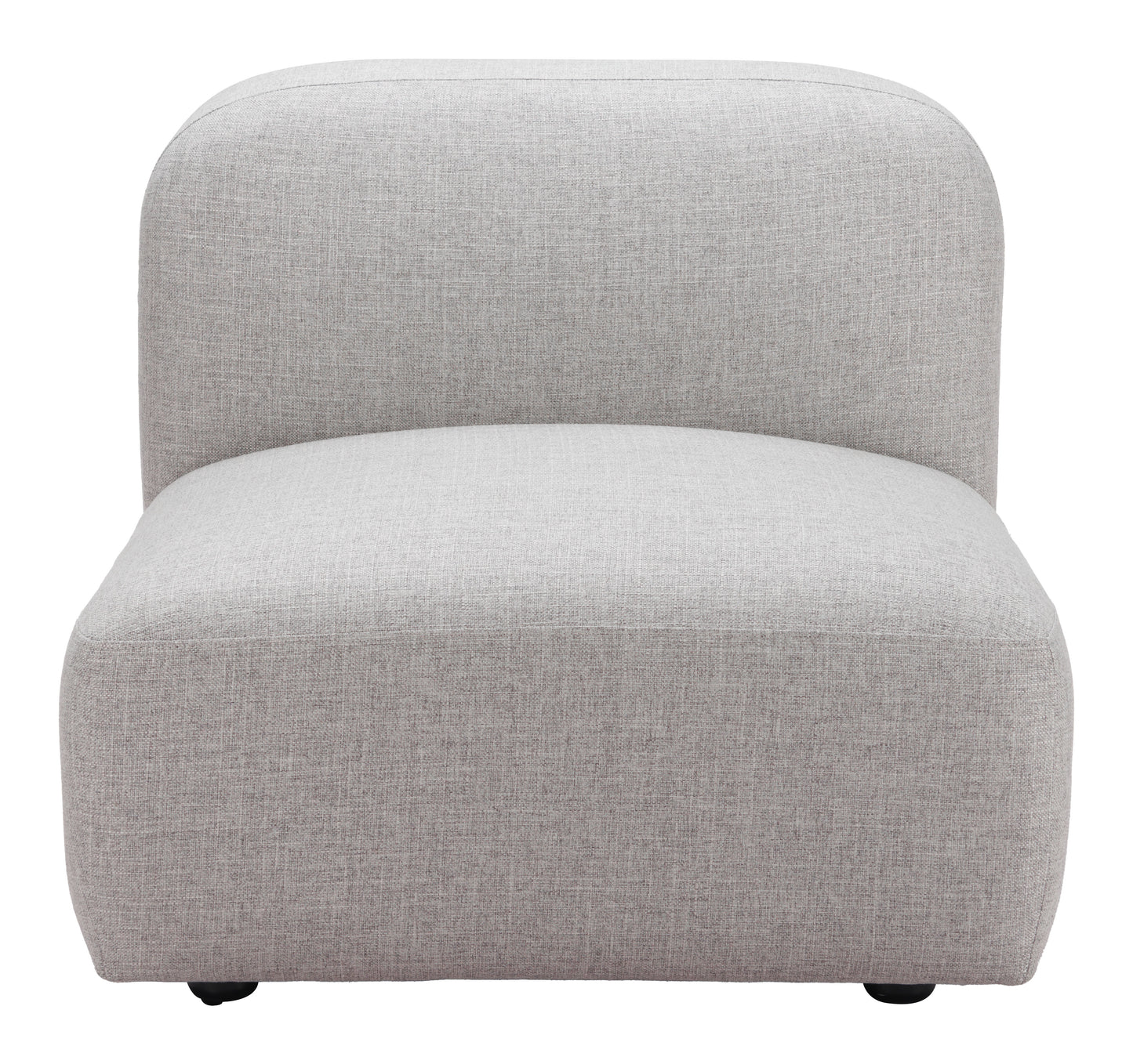 Chaise intermédiaire Biak grise