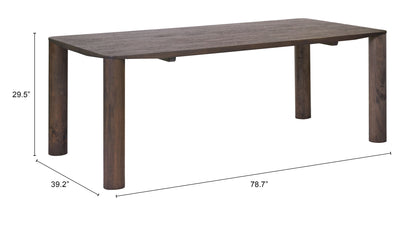 Dining Table Espresso - Elegant & Durable Dining Table for Stylish Spaces