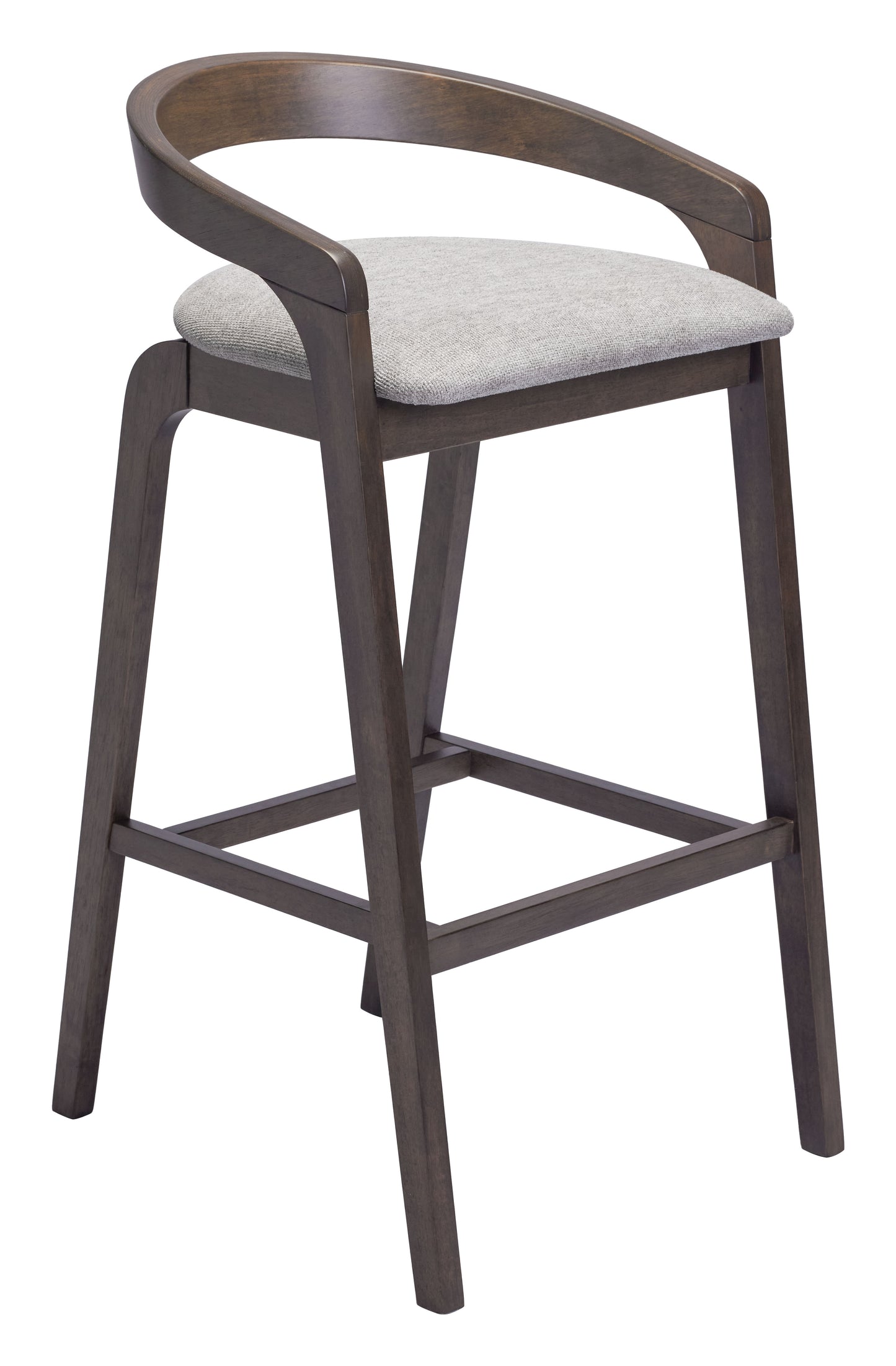 Barstool (Set of 2) Dove Gray & Espresso - Premium Quality & Stylish Design for Your Home
