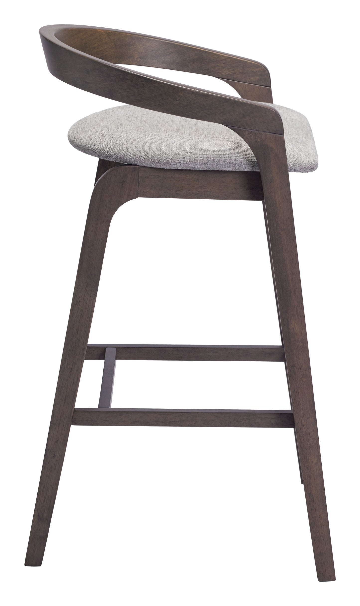 Barstool (Set of 2) Dove Gray & Espresso - Premium Quality & Stylish Design for Your Home