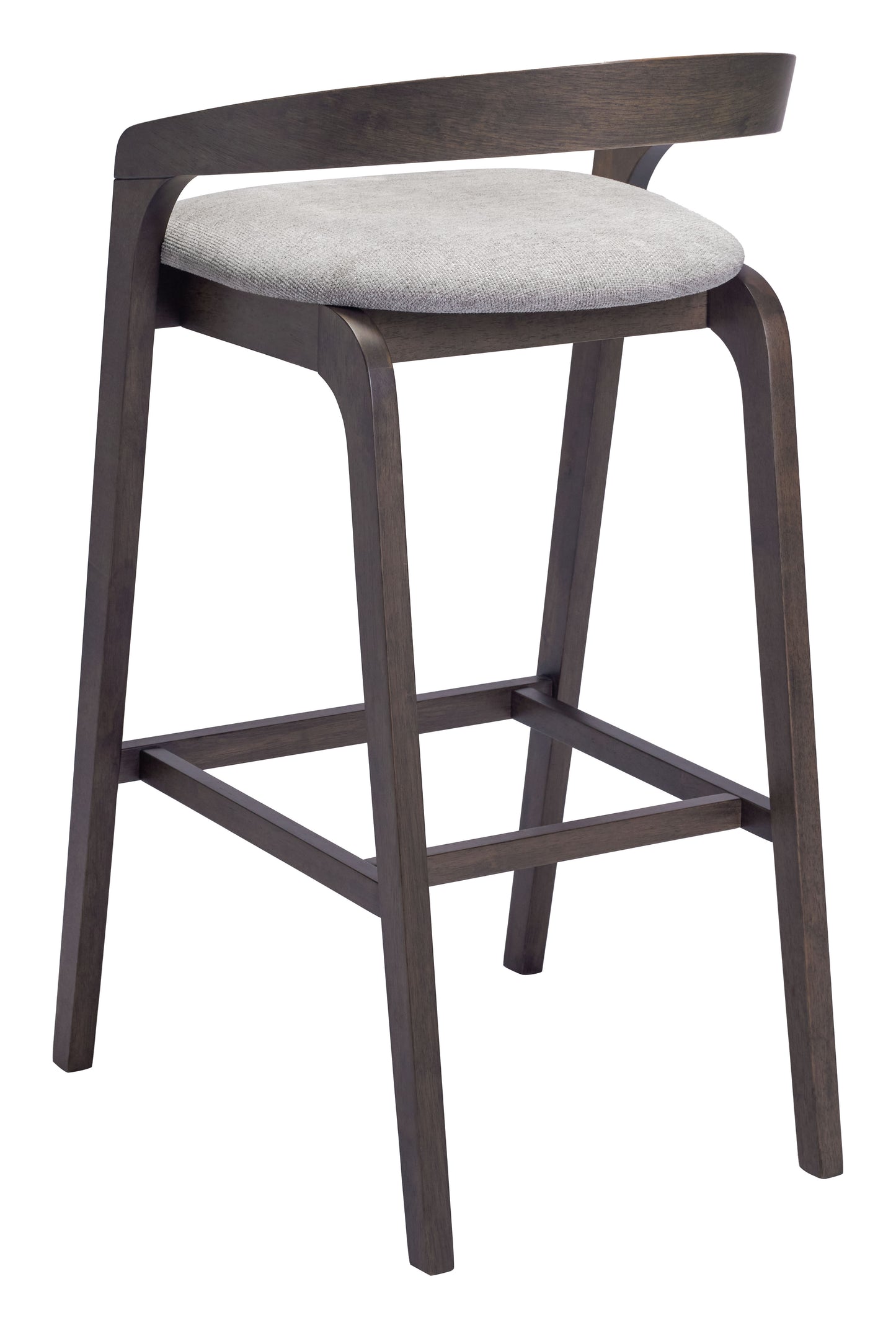Barstool (Set of 2) Dove Gray & Espresso - Premium Quality & Stylish Design for Your Home