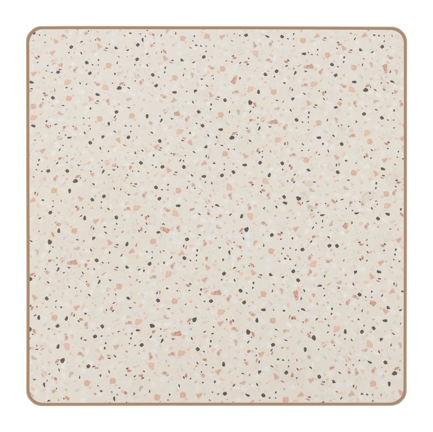 Bistro Table Beige & Gold - Elegant & Durable Dining Table for Stylish Spaces