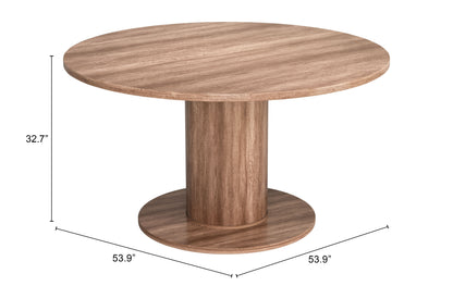 2 in 1 Table Brown - Elegant & Durable Dining Table for Stylish Spaces
