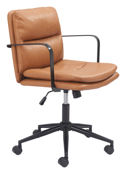 Office Chair Brown - Modern & Ergonomic Seating for Home & Office