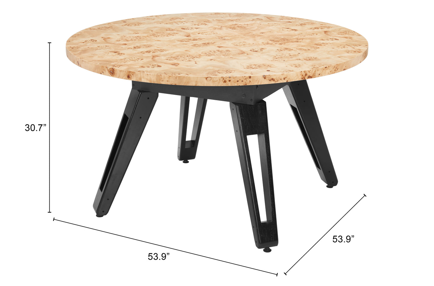 2 in 1 Table Natural - Elegant & Durable Dining Table for Stylish Spaces