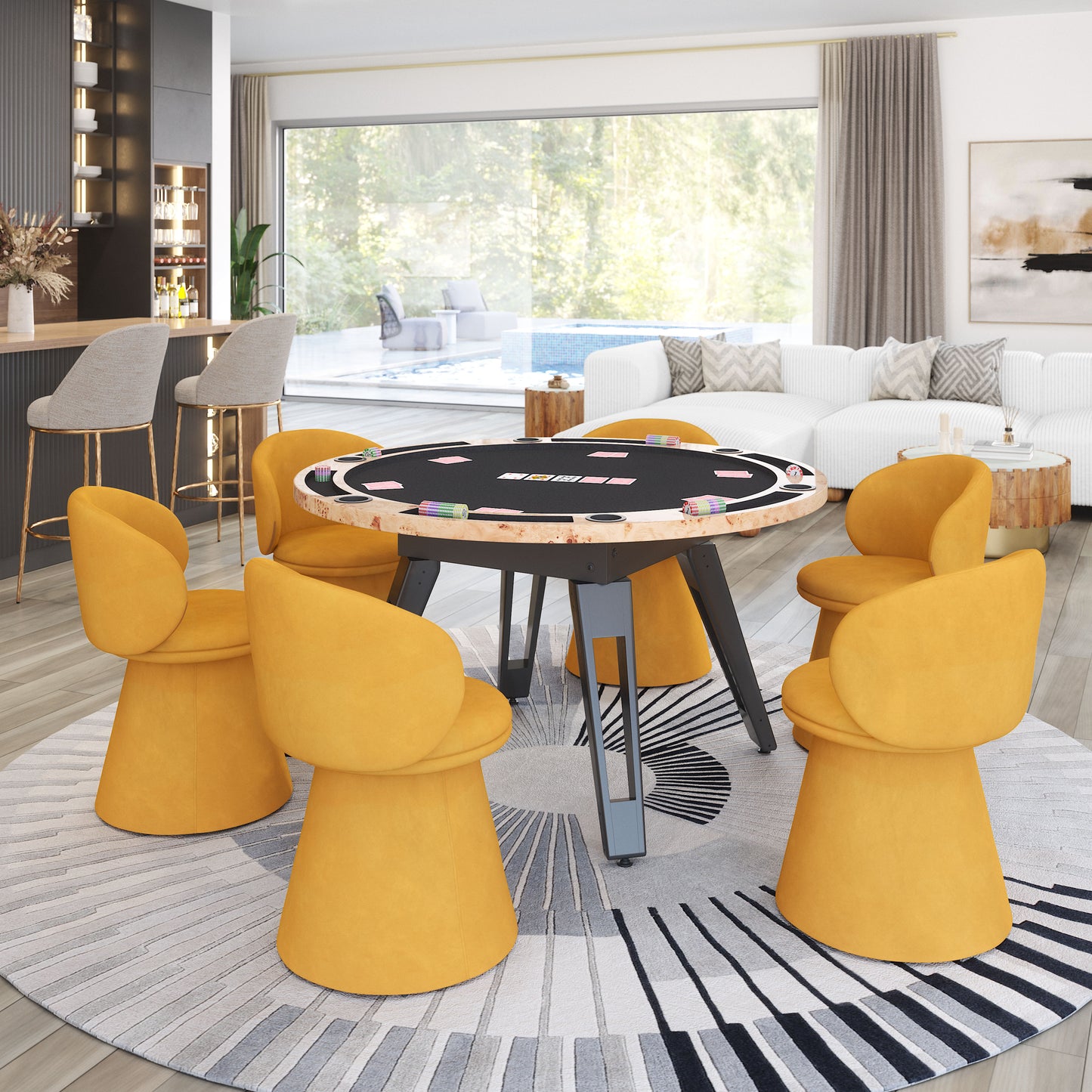 2 in 1 Table Natural - Elegant & Durable Dining Table for Stylish Spaces