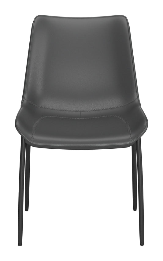 Dining Chair (Set of 2) Black - Modern & Ergonomic Seating for Home & Office