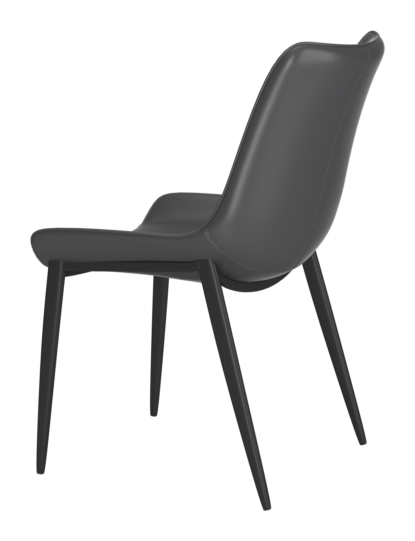 Chaise de salle à manger Magnus (lot de 2) noire