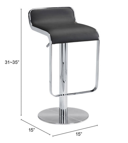 Tabouret de bar Equino noir