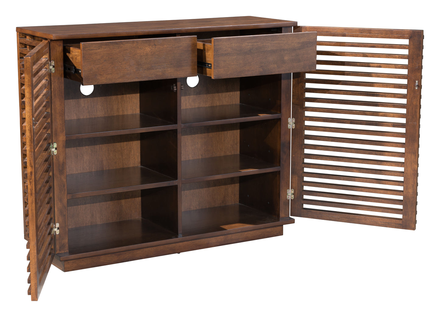Armoire Linea en noyer