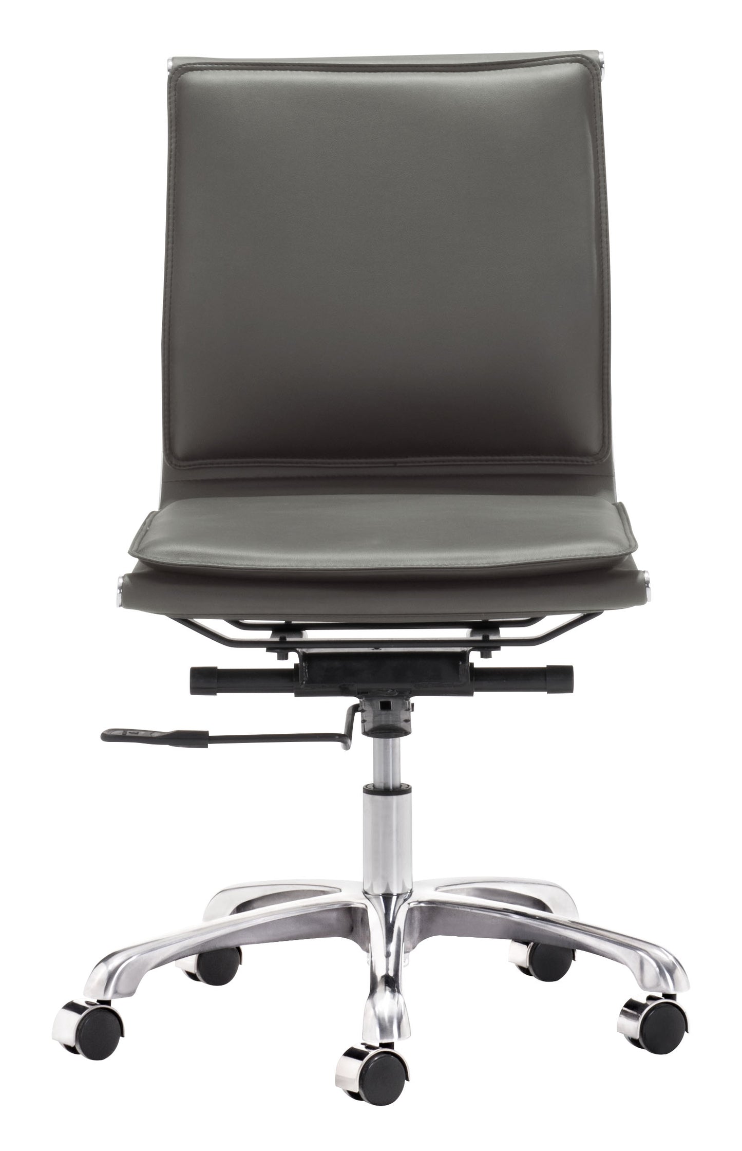 Plus Armless Office Chair Gray