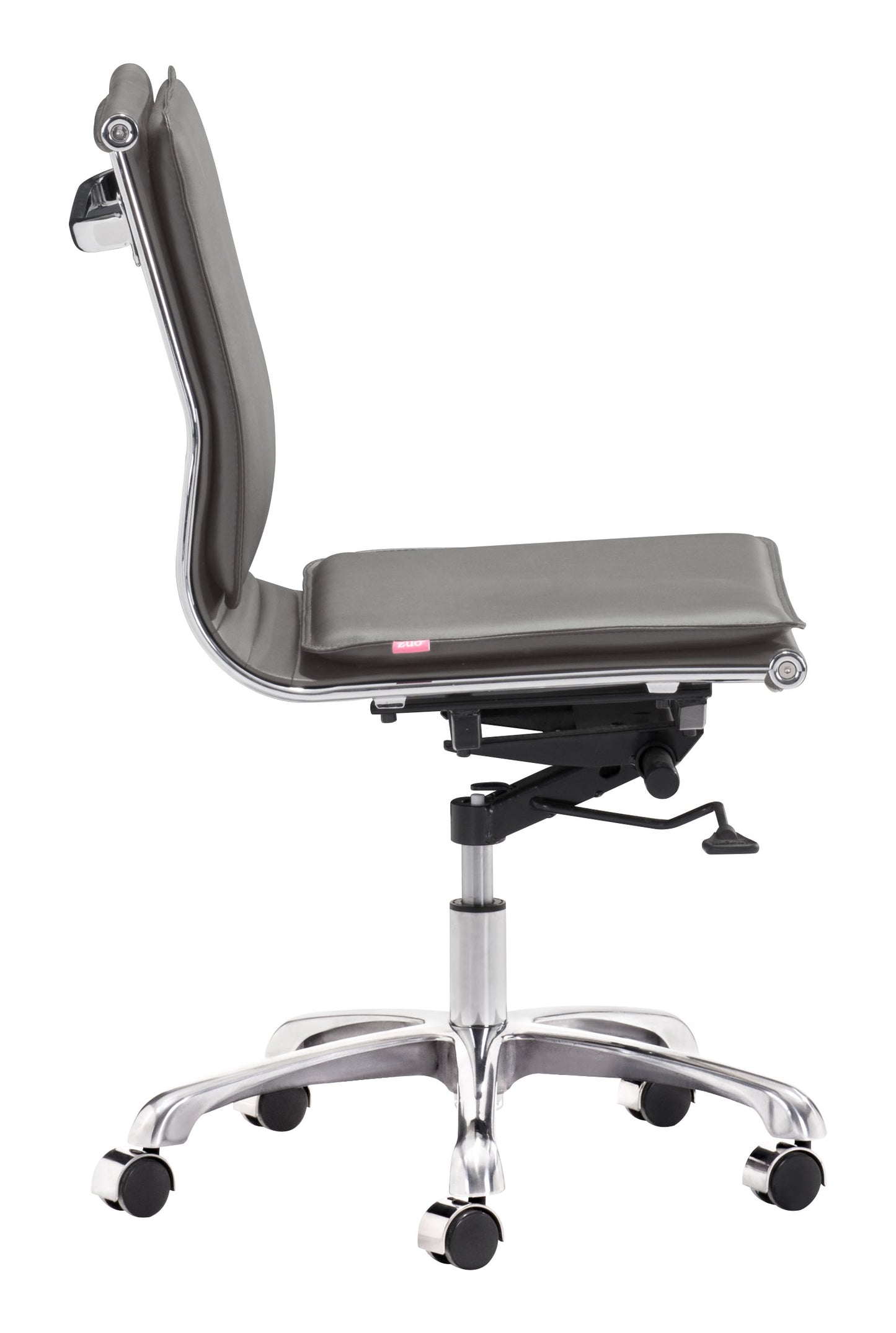 Plus Armless Office Chair Gray